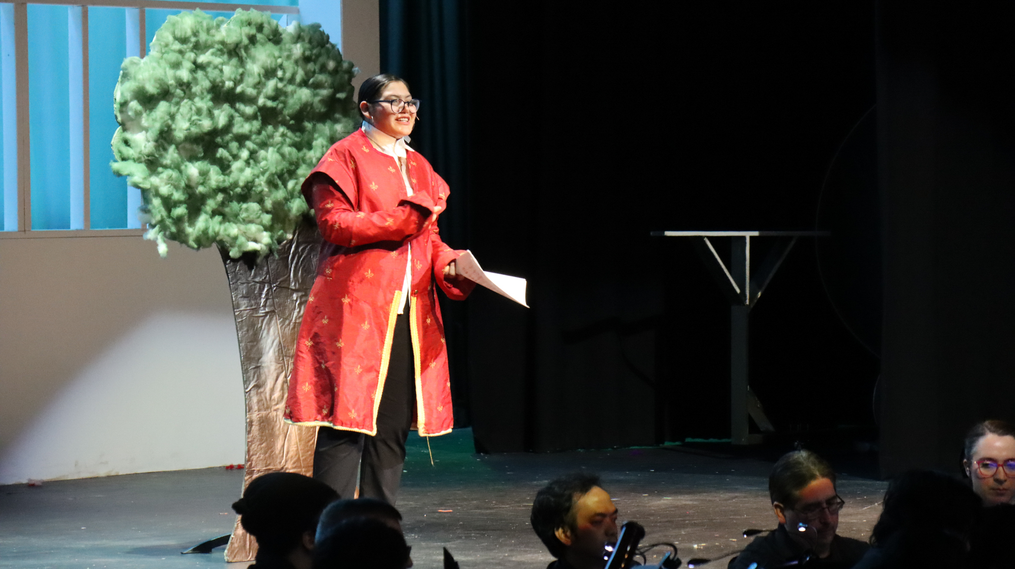 A performance of Cinderella by the Chelsea High School Drama Club in April of 2025